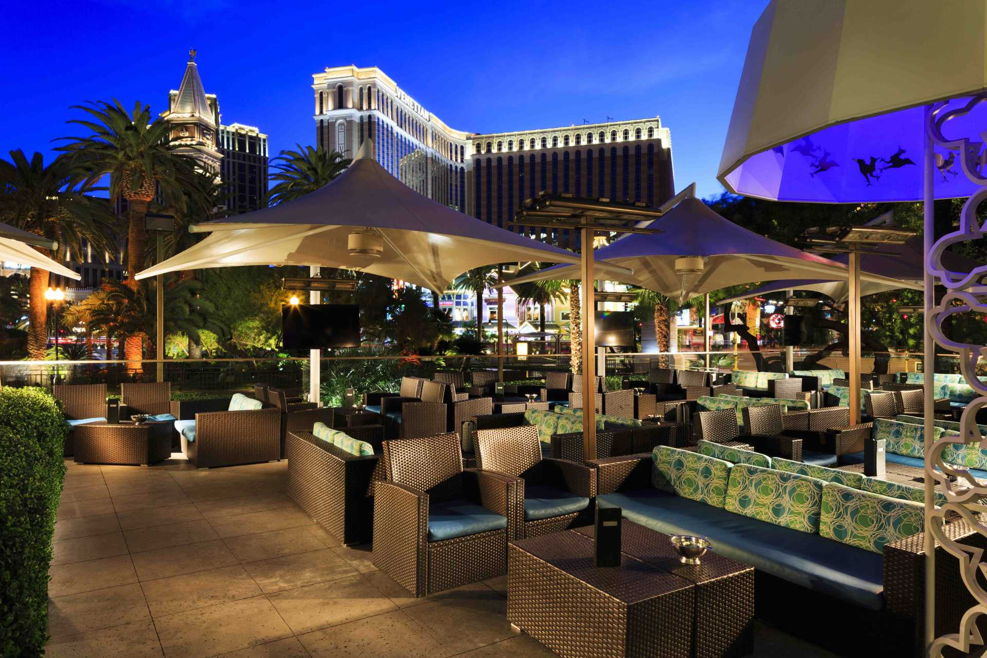 RHUMBAR exterior patio at The Mirage Las Vegas